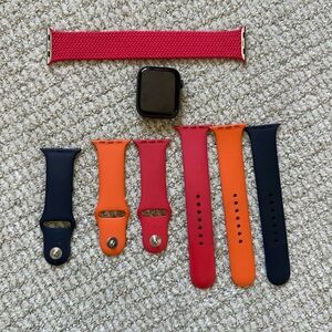 Apple Watch SE 44mm Space Grey GPS + Cellular with tons of bands